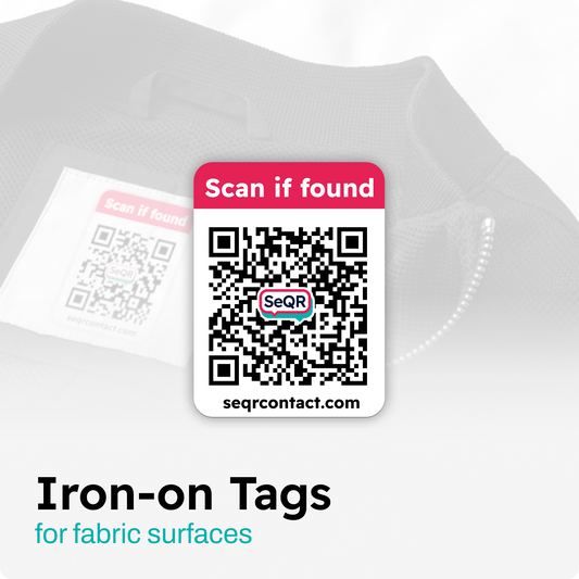 Lost & Found Iron-on Tags