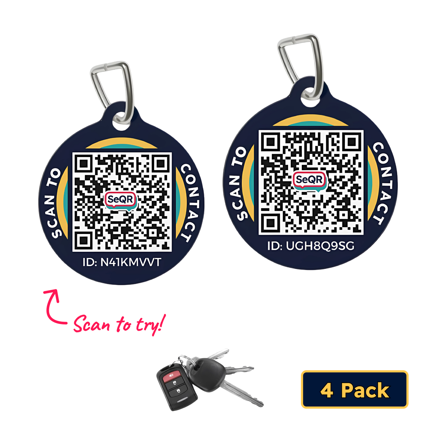 Smart Keychain Tags