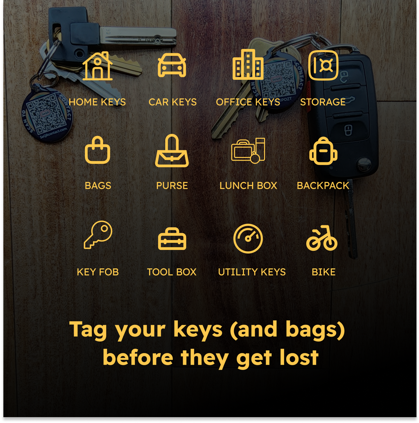 Smart Keychain Tags