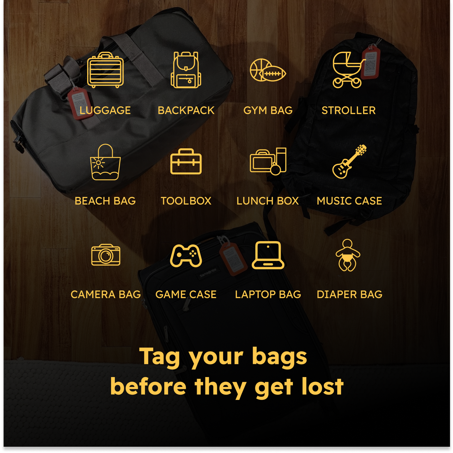 Smart Luggage Tags