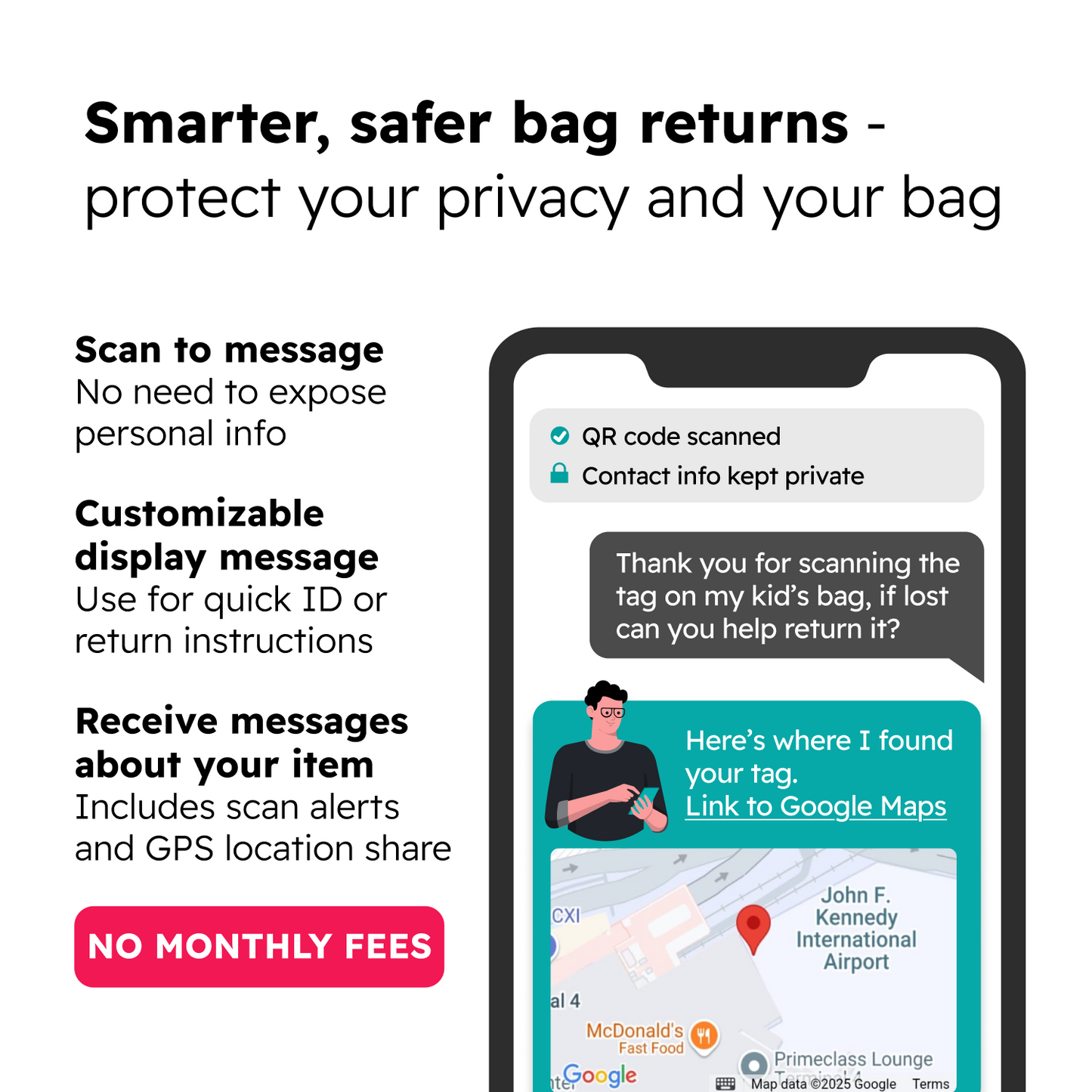 Smart Luggage Tags