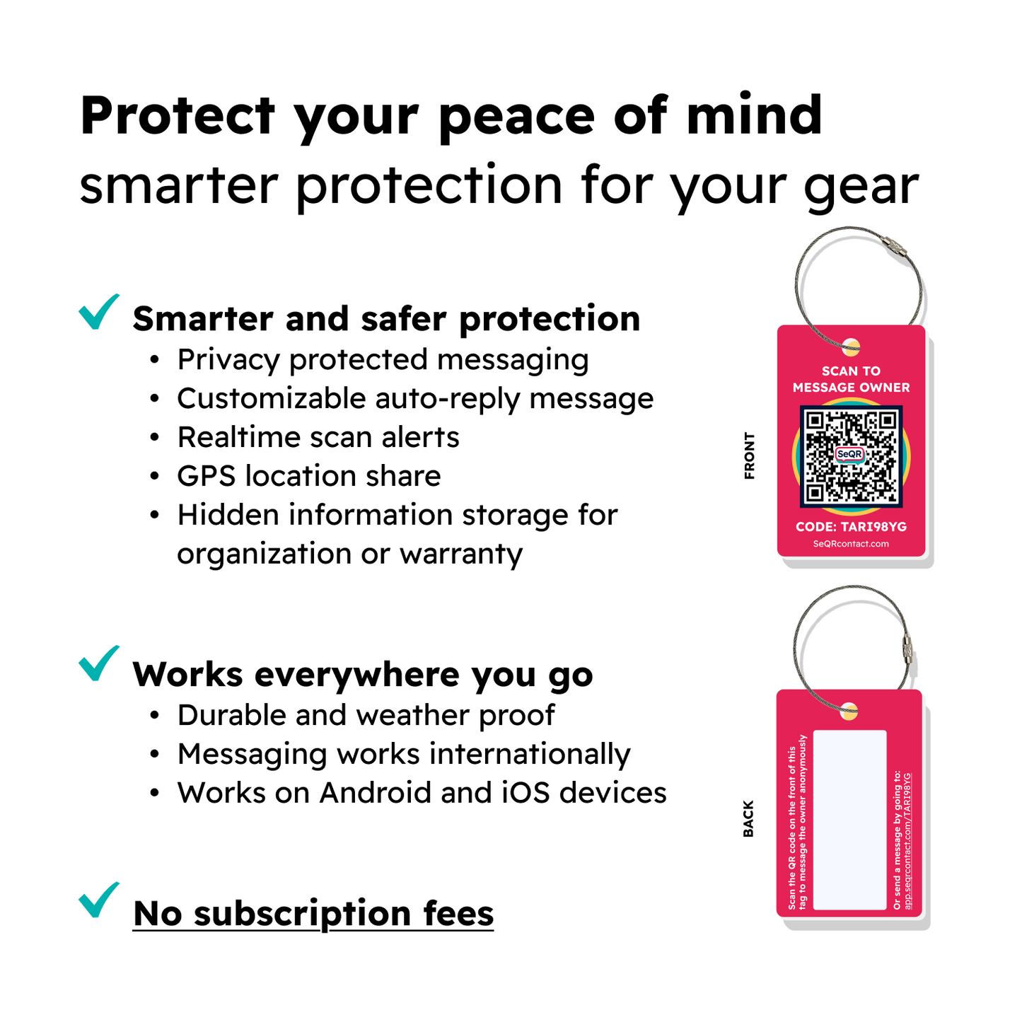 Smart Luggage Tags