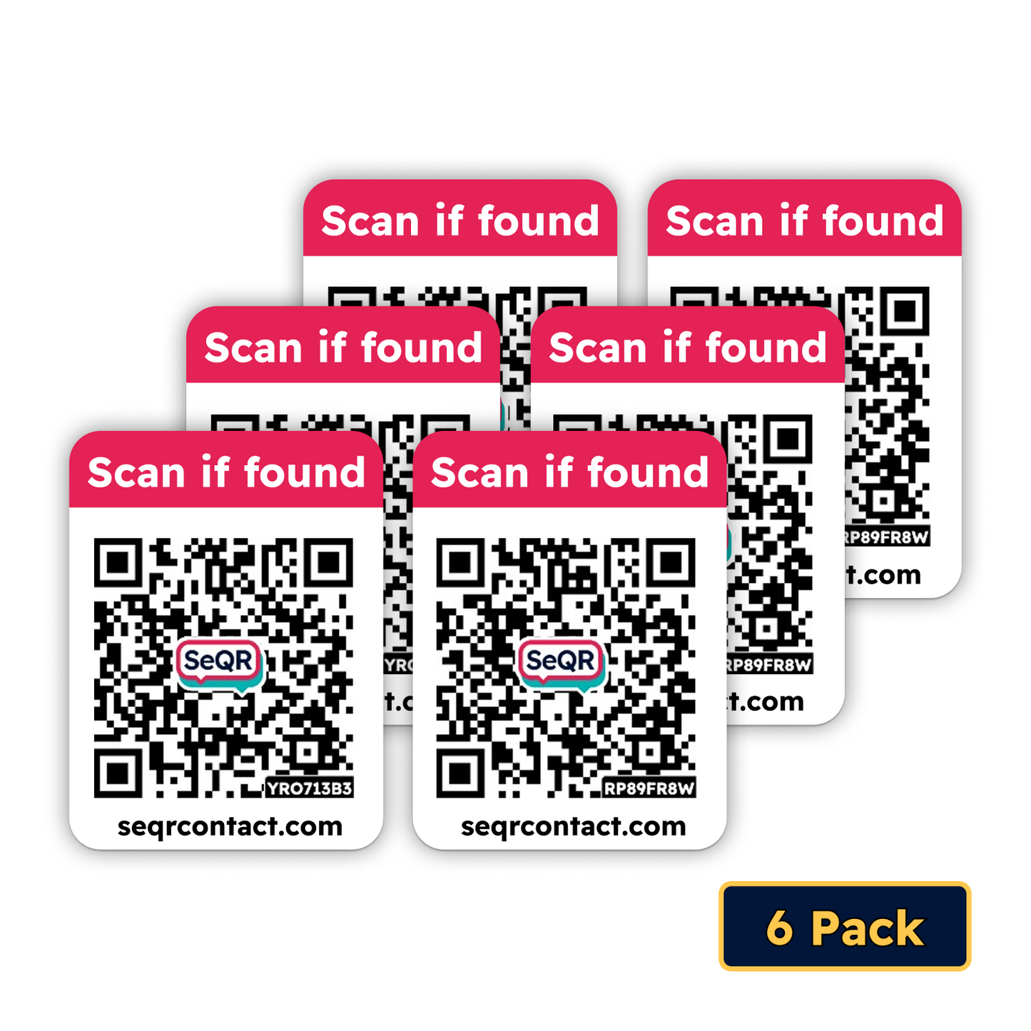 Lost & Found Iron-on Tags