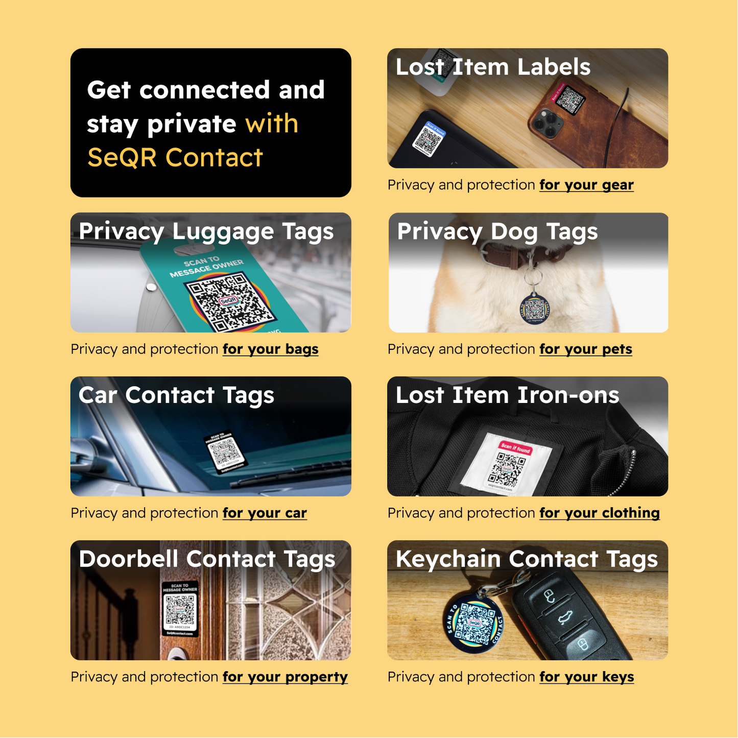 Lost & Found Iron-on Tags