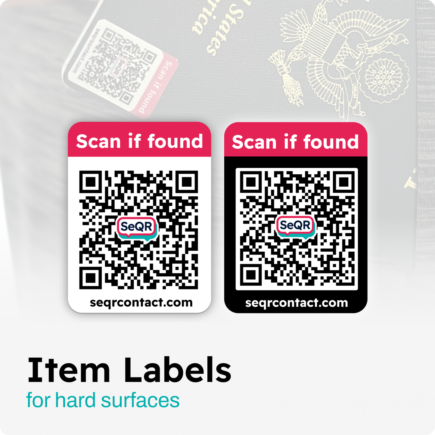 Lost Item Labels