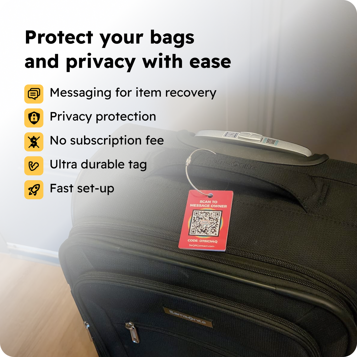 Smart Luggage Tags