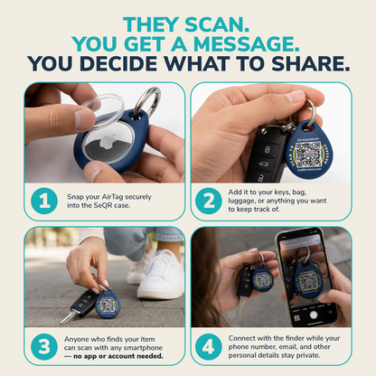 Smart AirTag Case